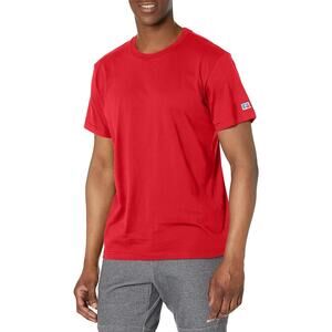 Russell Athletic Men's Short Sleeve T-Shirt True Red Sz L